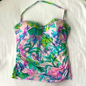 Lilly Pulitzer Tankini Top in Mermaid in the Shade Print 💗🌴💗🌴
